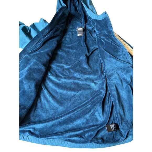 THE NORTH FACE Women's Shelbe Raschel Hoodie Jacket Monterey Blue Heather size M - Picture 8 of 11